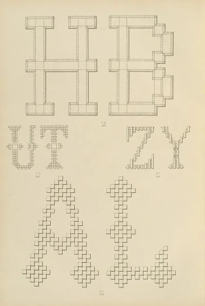 Album De Chiffres Monogrammes Couronnes De Noblesse Françaises Et Etrangeres Pl 068