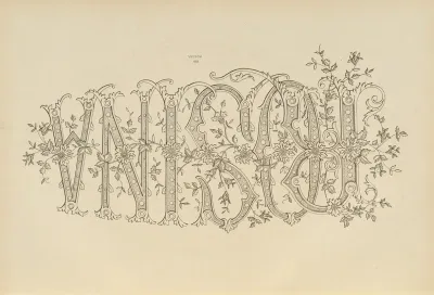 Album De Chiffres Monogrammes Couronnes De Noblesse Françaises Et Etrangeres Pl 076