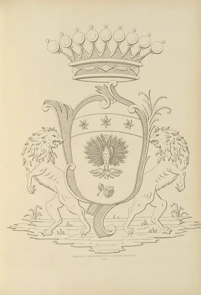 Album De Chiffres Monogrammes Couronnes De Noblesse Françaises Et Etrangeres Pl 099