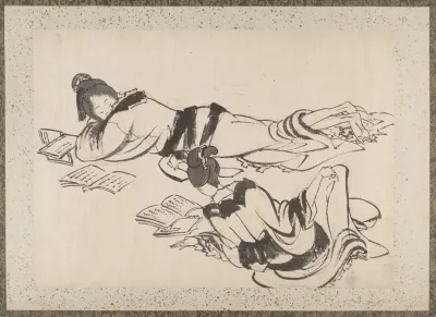 Album Of Sketches By Katsushika Hokusai And His Disciples Pl 27