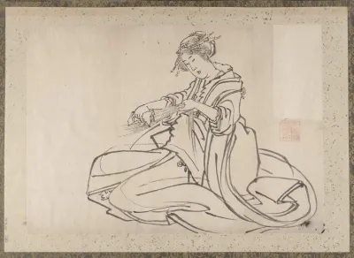 Album Of Sketches By Katsushika Hokusai And His Disciples Pl 28