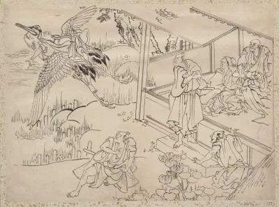 Album Of Sketches By Katsushika Hokusai And His Disciples Pl 59