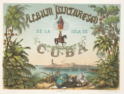 Album Pintoresco De La Isla De Cuba Title Page
