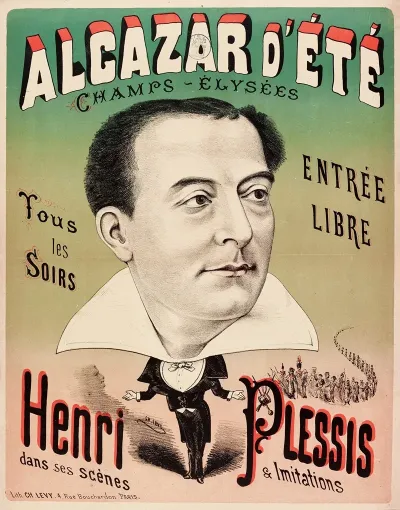 Alcazar Dete Champs Elysees Entree Libre Tous Les Soirs Henri Plessis Dans Ses Scenes Imitations