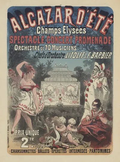 Alcazar Dete Champs Elysees Spectacle Concert Promenade