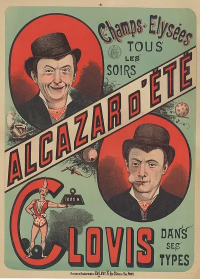 Alcazar Dete Champs Elysees Tous Les Soirs Clovis Dans Ses Types