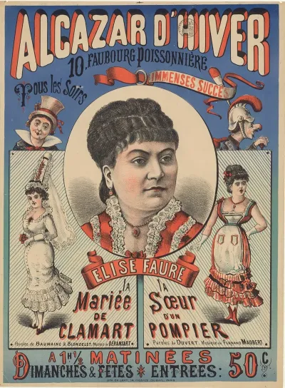 Alcazar Dhiver Tous Les Soirs Elise Faure Dans La Mariee De Clamart