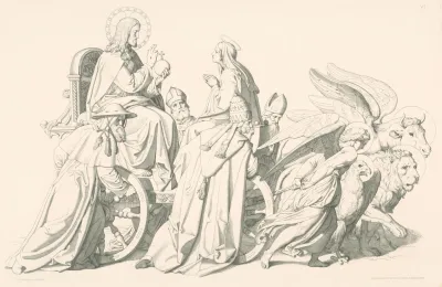 Alegoria S Marioukristom A Styrmi Evanjelistami