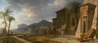 Alexander At The Tomb Of Cyrus The Great