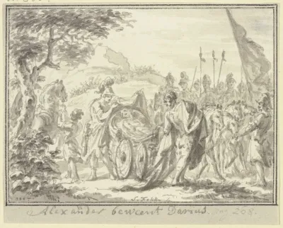Alexander Beweint Dareios