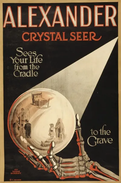 Alexander Crystal Seer Sees Our Life From The Cradle To The Grave