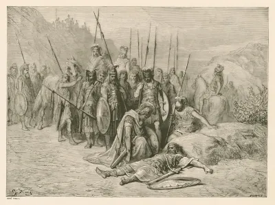 Alexander Discovering The Body Of Darius