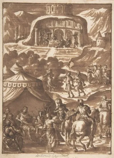 Alexander In His Tent