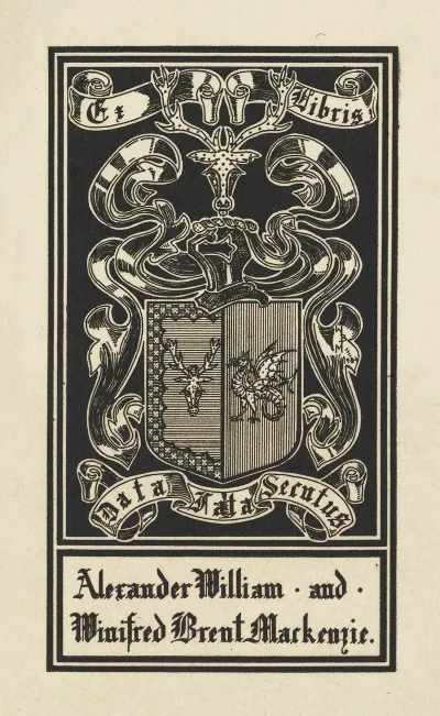 Alexander William And Winifred Brent Mackenzie