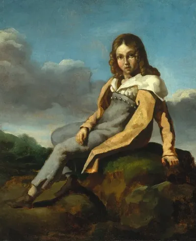 Alfred Dedreux 1810 1860 As A Child