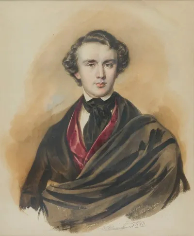 Alfred Jozef Potocki 1822 1869 Syn Alfreda Wojciecha I Jozefy Z Czartoryskich Ii Ordynat W Lancucie