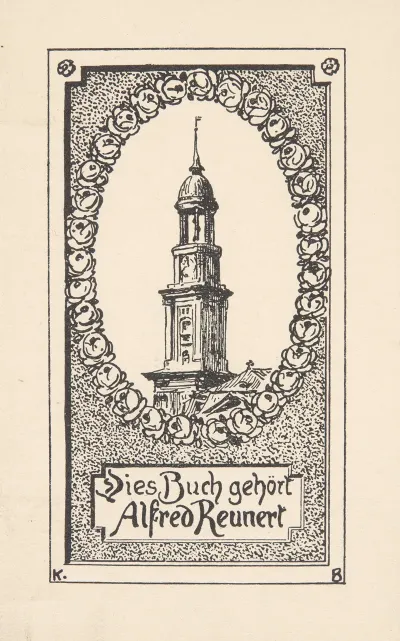 Alfred Reunert Ekslibris