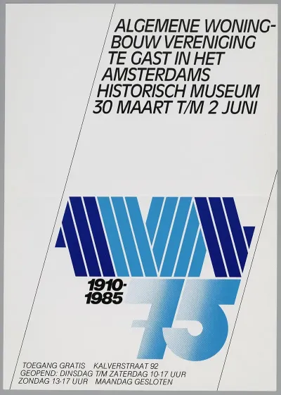 Algemene Woningbouw Vereniging Te Gast In Het Amsterdams Historisch Museum
