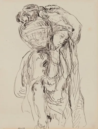 Algerian Woman With Pitcher