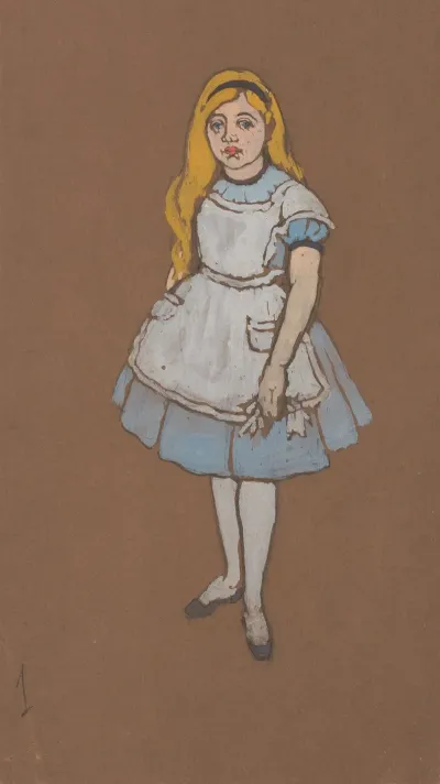 Alice Costume Design For Alice In Wonderland 1915
