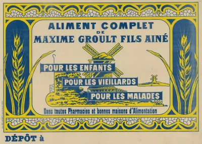 Aliment Complet De Maxime Groult Fils Aine Pour Les Enfants Pour Les Vieillards Pour Les Malades