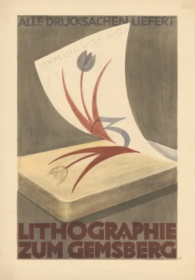 Alle Drucksachen Liefert Lithographie Zum Gemsberg