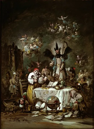 Allegorical Caprice The Avarice
