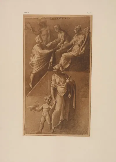 Allegorical Drawing Of Liberty