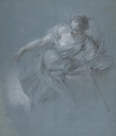 Allegorical Figure Of Painting