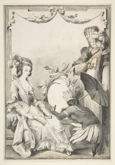 Allegorical Figures Of The Four Continents