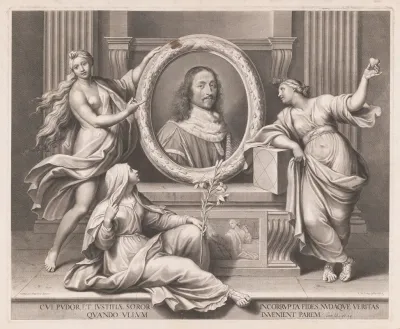 Allegorical Portrait Of Guillaume De Lamoignon