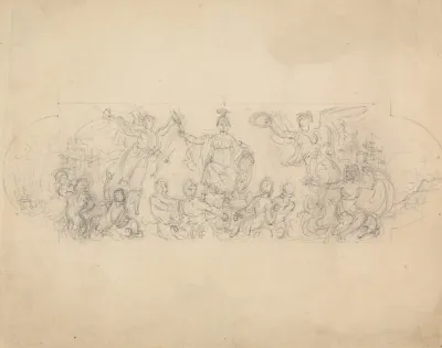 Allegorical Sketch Of Victory