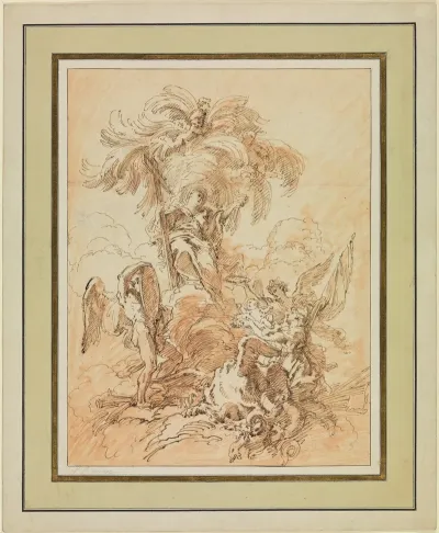 Allegorie Auf Die Geburt Eines Franzosischen Prinzen