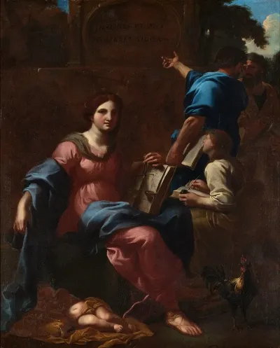 Allegorie De La Regence Danne Dautriche