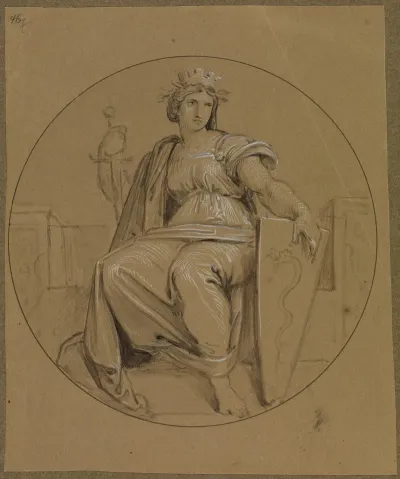 Allegorie Der Stadt Mailand