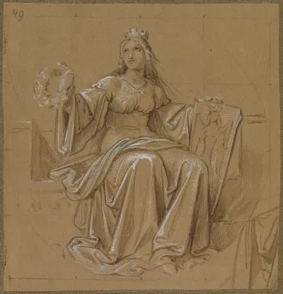 Allegorie Der Stadt Nurnberg