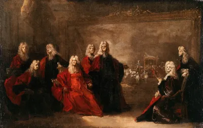Allegorie Des Fiancailles De Louis Xv Avec Linfante Marie Anne Victoire Despagne
