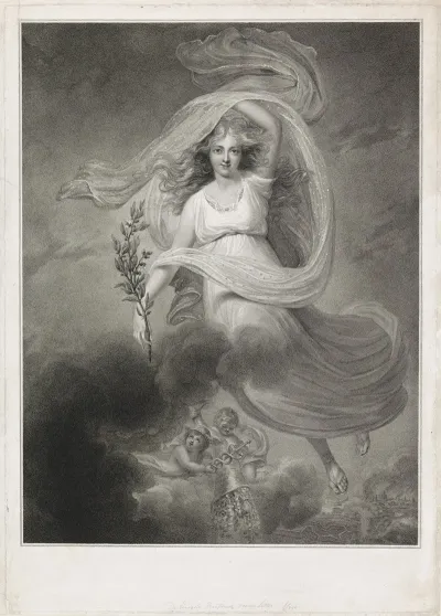 Allegorie Op De Vrede Van Amiens