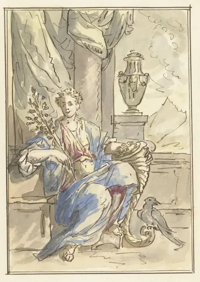 Allegorie Van Het Gelukkig Leven