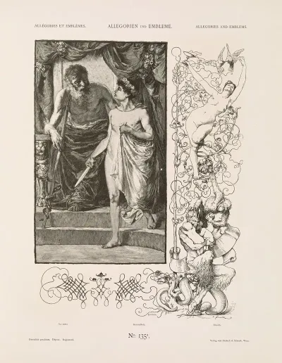 Allegorien Und Embleme Vol I Pl 160