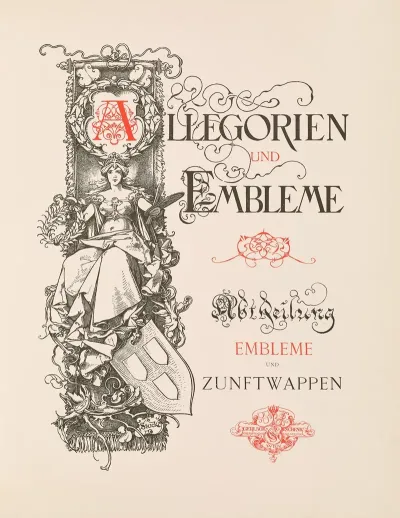 Allegorien Und Embleme Vol Ii Pl 000