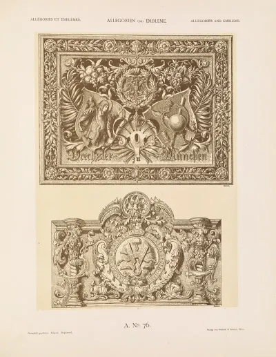 Allegorien Und Embleme Vol Ii Pl 086