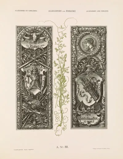 Allegorien Und Embleme Vol Ii Pl 098