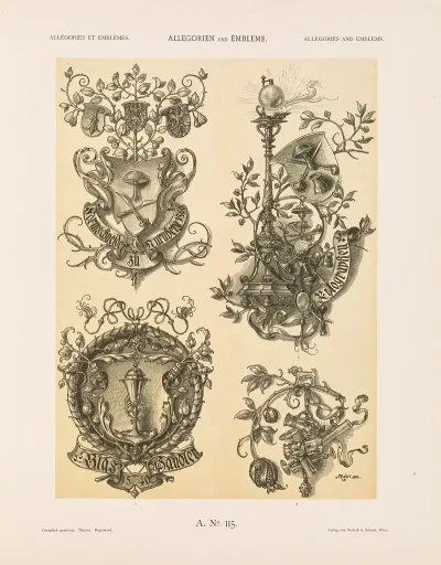 Allegorien Und Embleme Vol Ii Pl 125