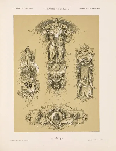 Allegorien Und Embleme Vol Ii Pl 160