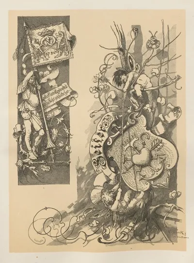 Allegories And Emblems Pl 105