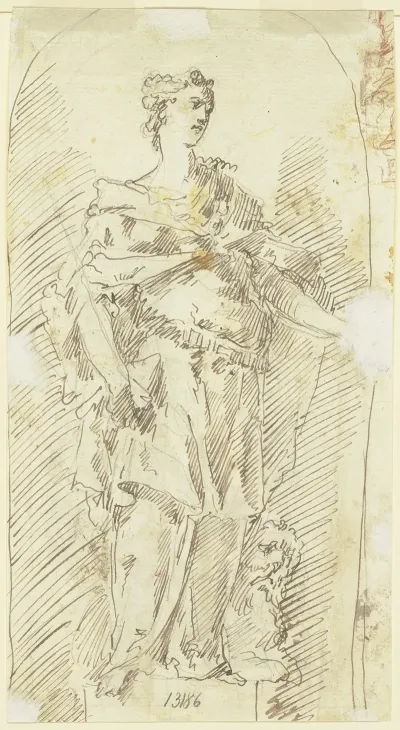 Allegorische Frauenfigur