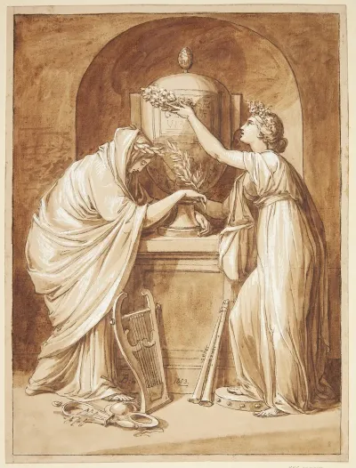 Allegorisk Tegning