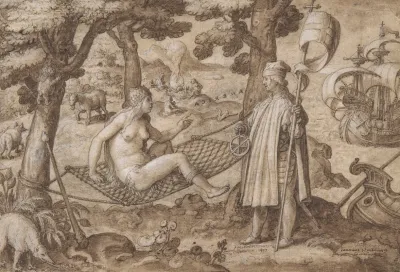 Allegory Of America 3