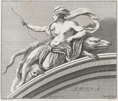 Allegory Of America From The Four Continents 3